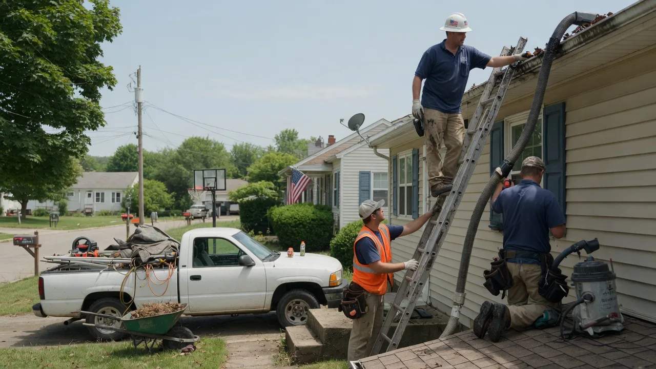 Gutter Installation in Bloomington, IL near me